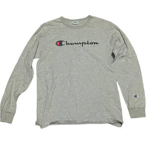 Vintage Champion Long Sleeve T‎ Shirt Size Medium